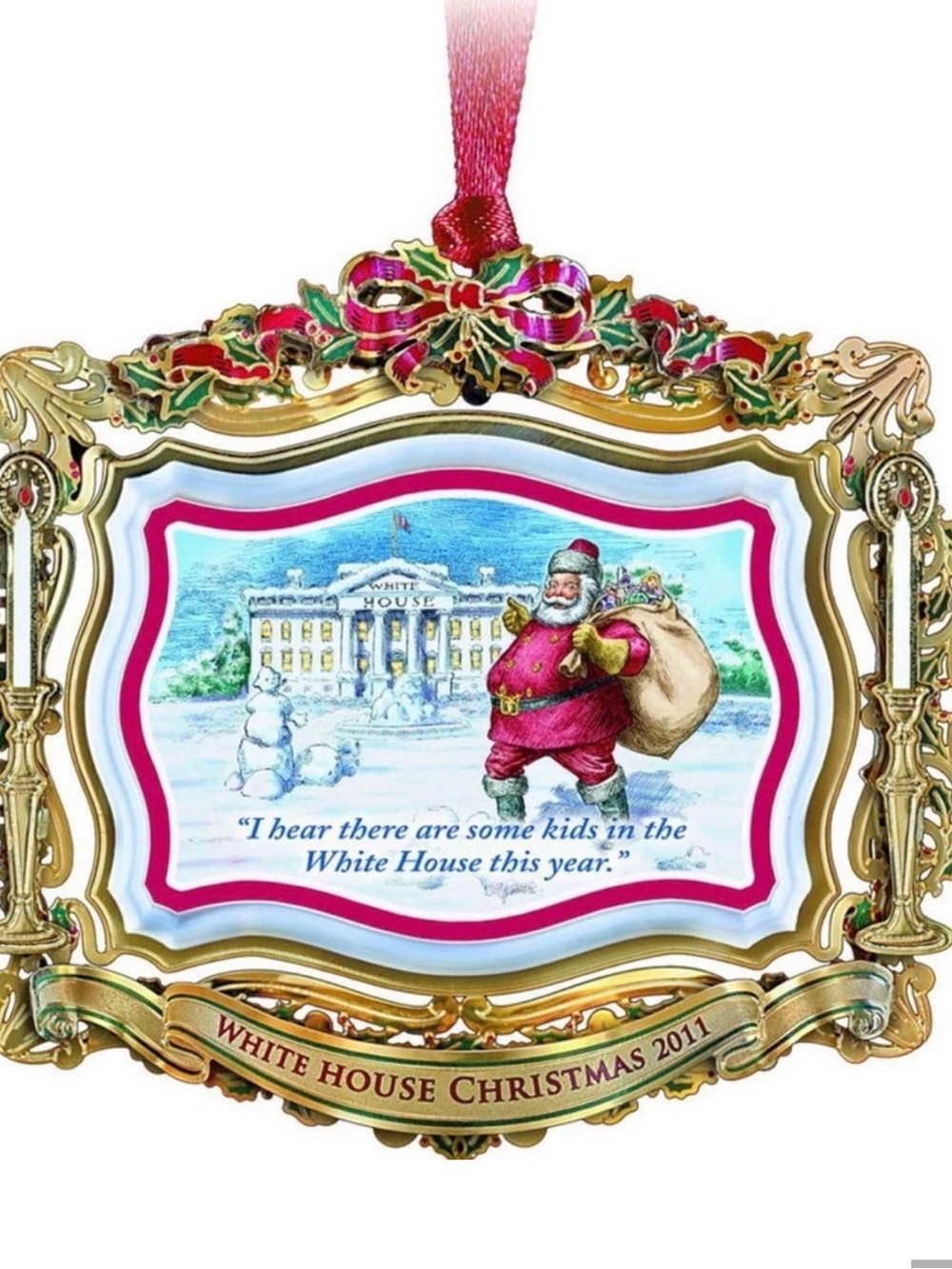 2011 White House Christmas Ornament